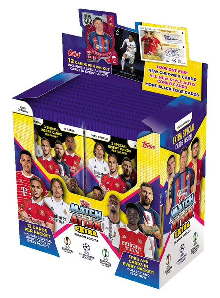 match attax booster box Topps Extra UEFA TC 2022/2023 For SEO purposes Variant:5 Pack (1 of each) *** NIGHTMARE APPRENTICE *** DND