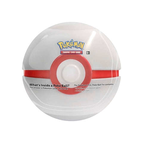 Pokemon TCG Poke Ball Tin - White (210-80976) Pokemon TCG Poke Ball Tin - White (210-80976)