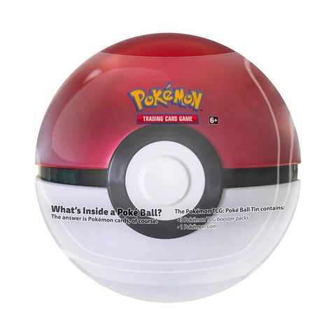 Pokemon TCG Poke Ball Tin - Red (210-80976) Pokemon TCG Poke Ball Tin - Red (210-80976)