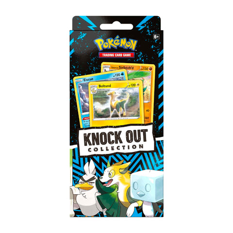 Pokemon TCG Knock Out Collection - Boltund, Eiscue & Galarian Sirfetch'd Pokemon TCG Knock Out Collection - Boltund, Eiscue & Galarian Sirfetch'd