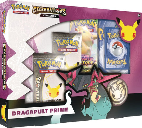 Pokemon 25th Anniversary Dragapult Prime Box Pokemon 25th Anniversary Dragapult Prime Box