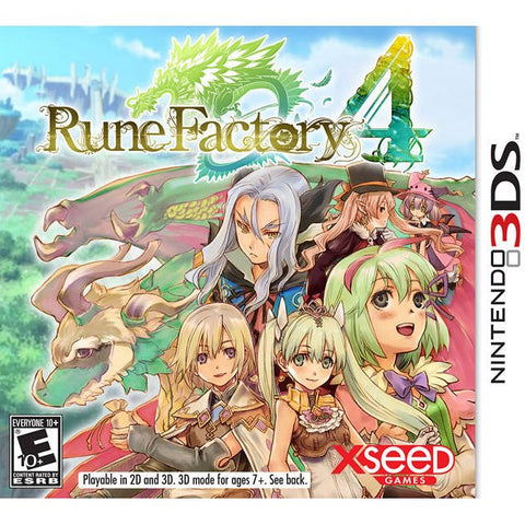 3DS Rune Factory 4 3DS Rune Factory 4