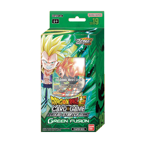 Bandai Dragonball SD19 Green Zenkai Starter Deck Bandai Dragonball SD19 Green Zenkai Starter Deck