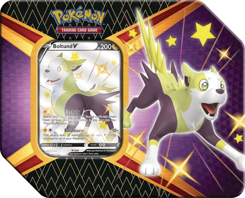 Pokemon Shining Fates Tin - Boltund V Pokemon Shining Fates Tin - Boltund V