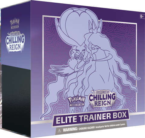 Pokemon SS6 Chilling Reign Purple Elite Trainer Box Pokemon SS6 Chilling Reign Purple Elite Trainer Box
