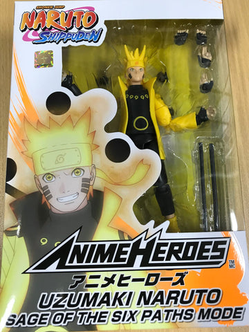Bandai Naruto Anime Heroes - Naruto Sage of Six Paths