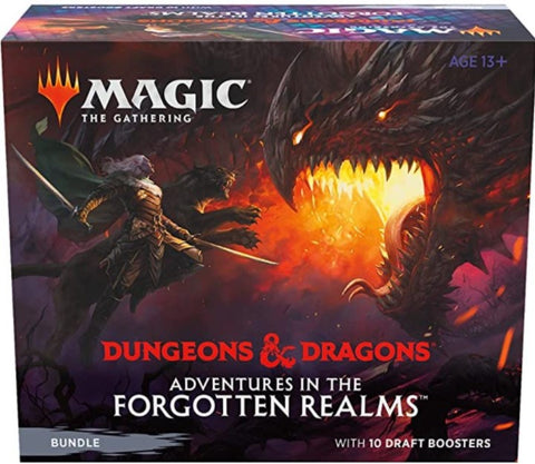 Magic The Gathering Dungeons and Dragons Forgotten Realm Bundle Box Magic The Gathering Dungeons and Dragons Forgotten Realm Bundle Box