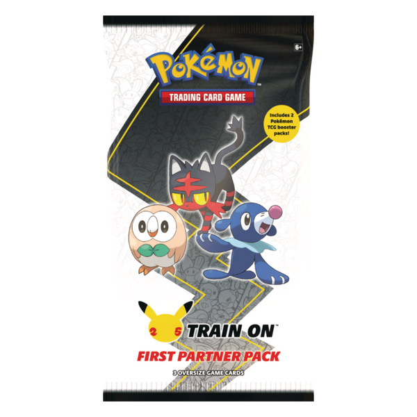 Pokemon Train on First Partner Pack Alola Region