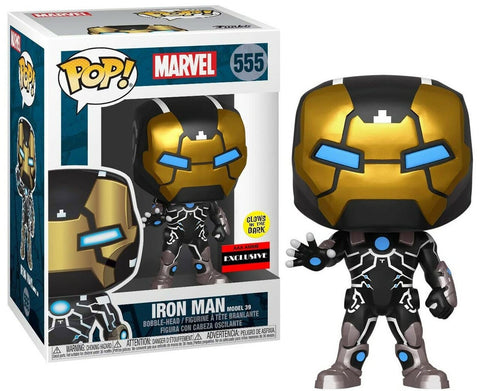 Funko POP! (555) Iron Man 39 Glow-in-the-Dark Exclusive Funko POP! (555) Iron Man 39 Glow-in-the-Dark Exclusive