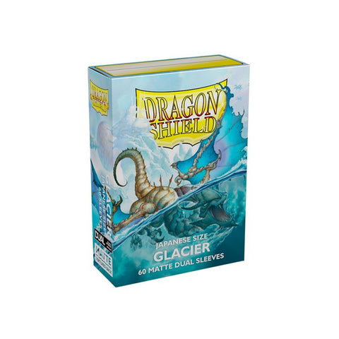 Dragon Shield Japanese Size 60 Sleeves - Glacier Dragon Shield Japanese Size 60 Sleeves - Glacier