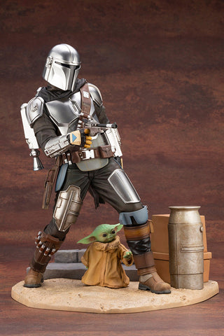 Kotobukiya ARTFX Star Wars Mandalorian & The Child