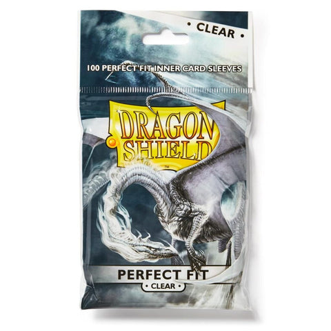 Dragon Shield Perfect Fit Inner Sleeves -Clear Dragon Shield Perfect Fit Inner Sleeves -Clear