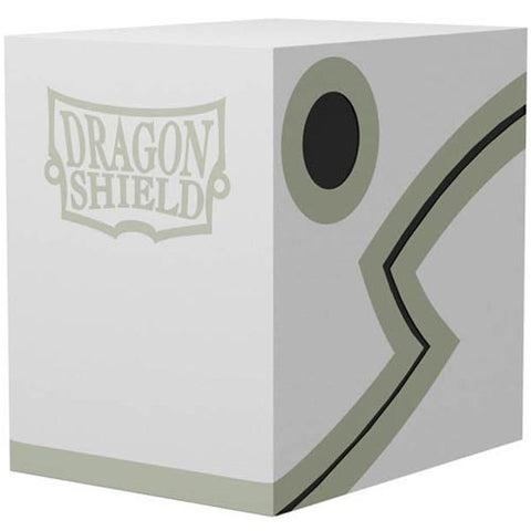 Dragon Shield Double Shell Box - White & Black Dragon Shield Double Shell Box - White & Black