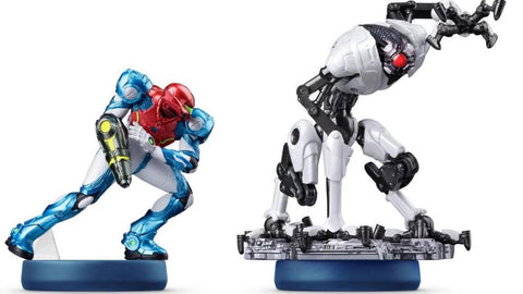 Amiibo Metroid Dread Series Double Pack Samus and  E.M.M.I.