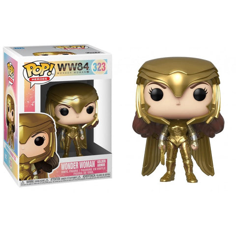 Funko POP! (323) WW84 Wonder Woman Golden Armor Funko POP! (323) WW84 Wonder Woman Golden Armor