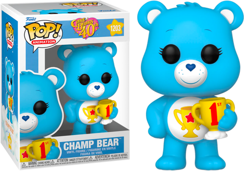 Funko POP! (1203) Care Bears 40th Anni Champ Bear Funko POP! (1203) Care Bears 40th Anni Champ Bear