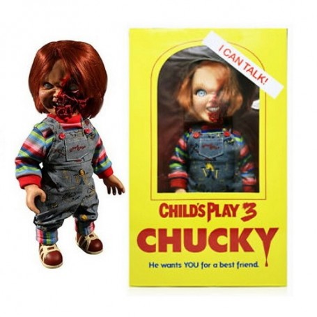Child's Play Pizza Face Chucky Talking 15" Doll Child's Play Pizza Face Chucky Talking 15" Doll
