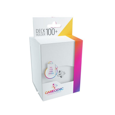 GameGenic Deck Holder 100+ Deck Box - White GameGenic Deck Holder 100+ Deck Box - White