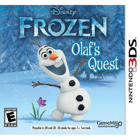 3DS Disney Frozen Olaf's Quest 3DS Disney Frozen Olaf's Quest