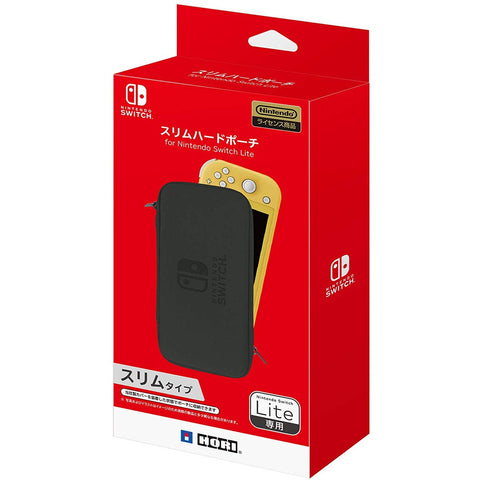Nintendo Switch Lite Hori Slim Hard Pouch - Black