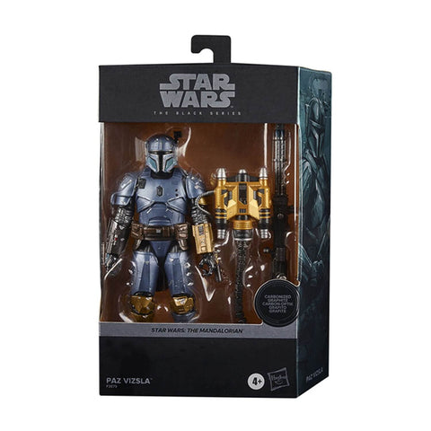 Star Wars Black Series Paz Vizsla Carbonized