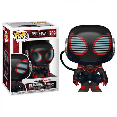 Funko POP! (769) Spider-Man Miles Morales Game 2020 Suit Funko POP! (769) Spider-Man Miles Morales Game 2020 Suit