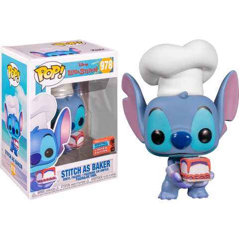Funko POP! (978) Disney Stitch as Baker Funko POP! (978) Disney Stitch as Baker