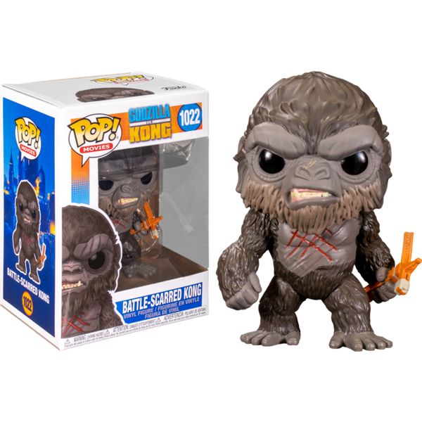 Funko POP! (1022) Godzilla vs. Kong Battle Scarred Kong | PLAYe