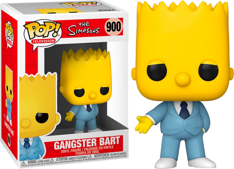 Funko POP! (900) Simpsons Mafia Bart Pop! Funko POP! (900) Simpsons Mafia Bart Pop!