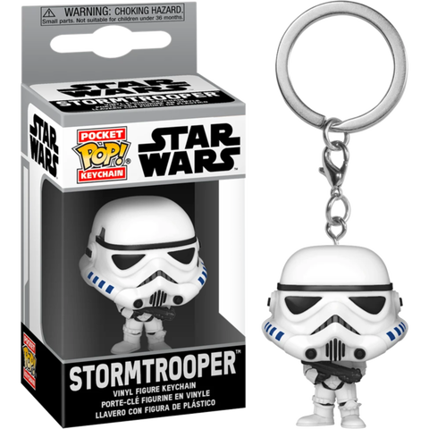 Funko Star Wars Stormtrooper Pocket Key Chain Funko Star Wars Stormtrooper Pocket Key Chain