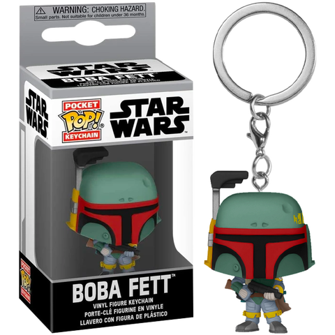 Funko Star Wars Boba Fett Pocket Pop! Key Chain Funko Star Wars Boba Fett Pocket Pop! Key Chain