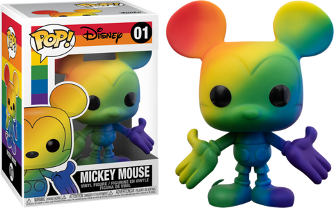 Funko POP! (01) Mickey Mouse Pride 2021 Rainbow Funko POP! (01) Mickey Mouse Pride 2021 Rainbow