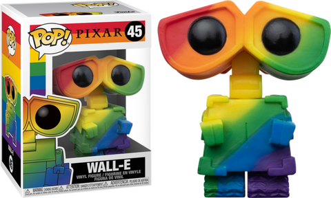 Funko POP! (45) Wall-E Pride 2021 Rainbow Pop! Funko POP! (45) Wall-E Pride 2021 Rainbow Pop!