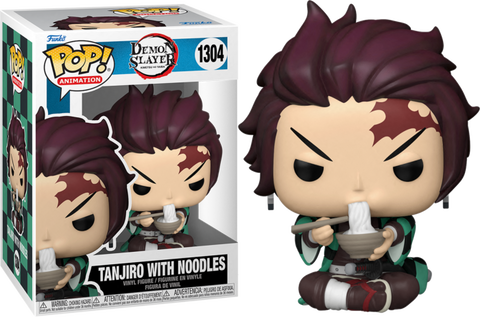 Funko POP! (1304) Demon Slayer Tanjiro With Noodles Funko POP! (1304) Demon Slayer Tanjiro With Noodles