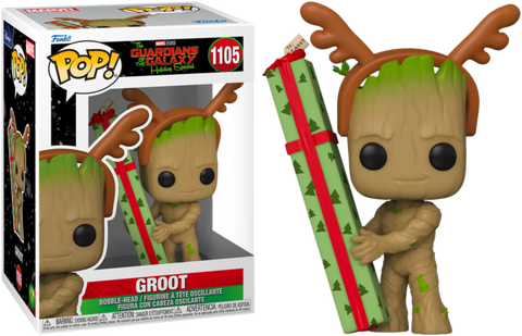 Funko POP! (1105) Guardians of the Galaxy Holiday Special Groot Funko POP! (1105) Guardians of the Galaxy Holiday Special Groot