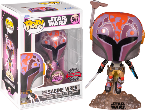 Funko POP! (547) Star Wars Sabine Wren Power of the Galaxy Special Funko POP! (547) Star Wars Sabine Wren Power of the Galaxy Special