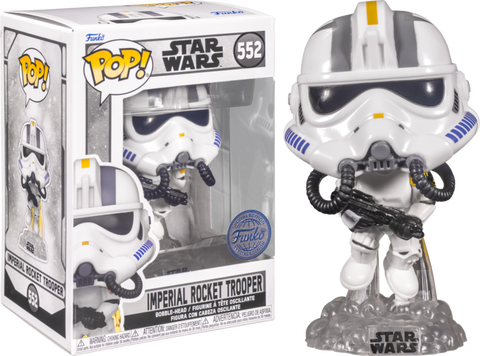 Funko POP! (552) Star Wars Imperial Rocket Trooper Special Edition Funko POP! (552) Star Wars Imperial Rocket Trooper Special Edition