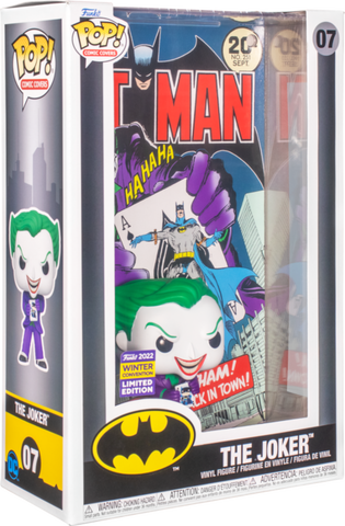 Funko POP! (07) Comic Covers The Joker 2022 Winter Limited Edition Funko POP! (07) Comic Covers The Joker 2022 Winter Limited Edition