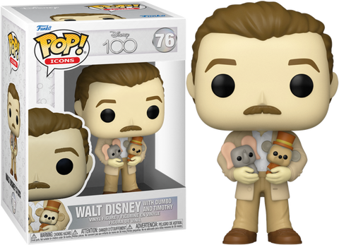 Funko POP! (76) Disney 100 Walt Disney Dumbo & Timothy Funko POP! (76) Disney 100 Walt Disney Dumbo & Timothy
