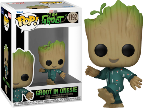 Funko POP! (1192) Marvel I Am Groot Groot In Onesie Funko POP! (1192) Marvel I Am Groot Groot In Onesie