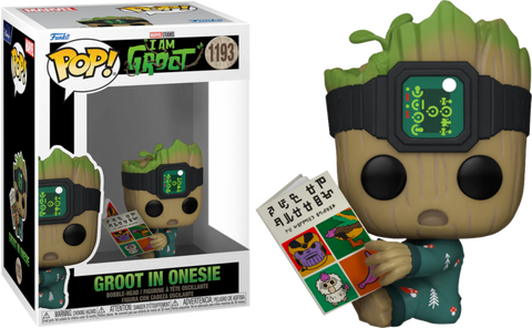 Funko POP! (1193) Marvel I Am Groot Groot In Onesie Book Funko POP! (1193) Marvel I Am Groot Groot In Onesie Book
