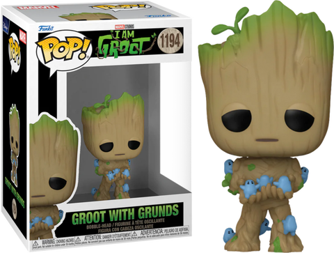 Funko POP! (1194) Marvel I Am Groot Groot With Grunds Funko POP! (1194) Marvel I Am Groot Groot With Grunds