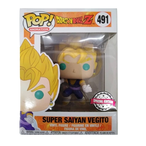Funko POP! (491) Dragon Ball SS2 Vegito Special Edition Funko POP! (491) Dragon Ball SS2 Vegito Special Edition