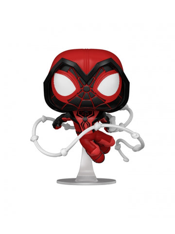 Funko POP! (770) Spider-Man Miles Morales Game Crimson Cowl