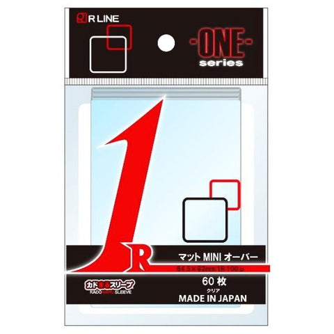 R Line Kadomaru Sleeves One Series Matt Mini R Line Kadomaru Sleeves One Series Matt Mini