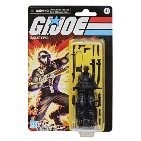 G.I.Joe Retro Snake Eyes Figure