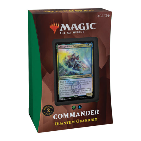 Magic: The Gathering Strixhaven Commander Deck - Quantum Quandrix Magic: The Gathering Strixhaven Commander Deck - Quantum Quandrix