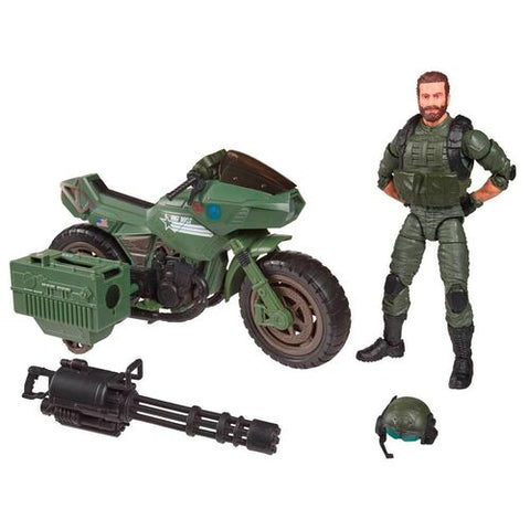 G.I. Joe CS F07595L00 #29 Alvin Breaker Kibbey with RAM Cycle