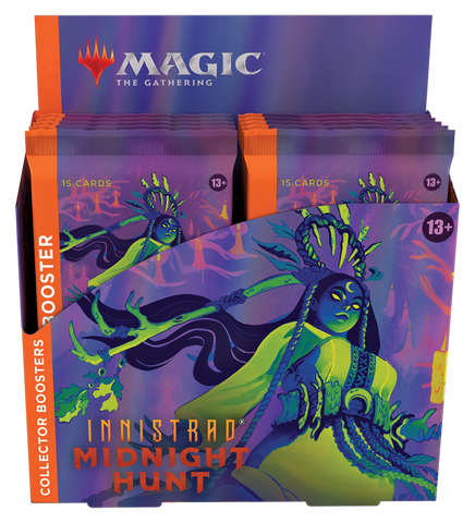 Magic The Gathering: Innistrad: Midnight Hunt Collector's Booster Magic The Gathering: Innistrad: Midnight Hunt Collector's Booster