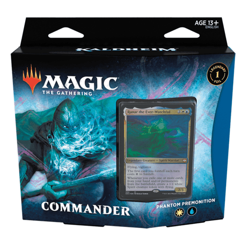 Magic The Gathering Kaldheim Commander Deck - Phantom Premonition Magic The Gathering Kaldheim Commander Deck - Phantom Premonition